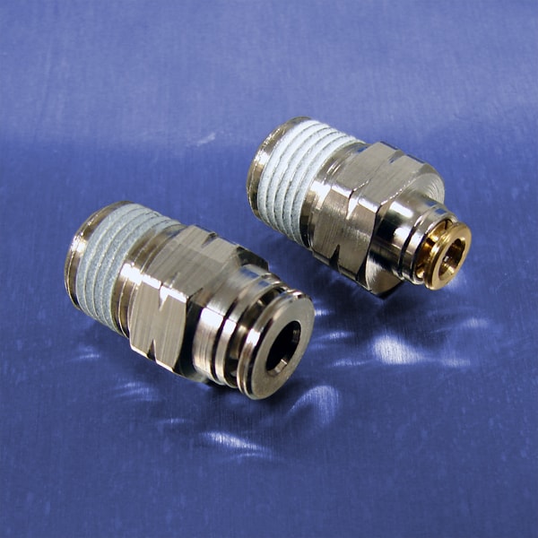 1/8 NPT Threads (Pushin Straight Connector Fittings) Pneumadyne